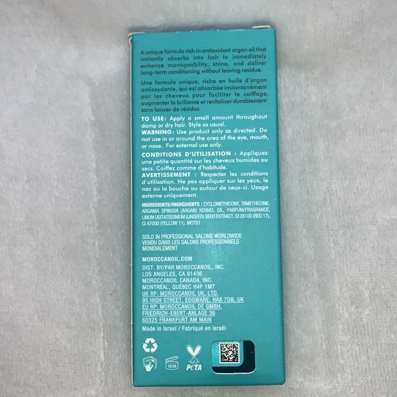 Moroccan Oil Treatment Hair Oil 1.7ML - Picture 2 of 3